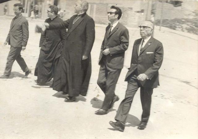 1968 Visita de l'arquebisbe de Barcelona