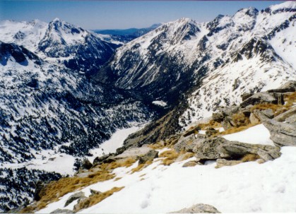 Estany Llong desde el Portarró