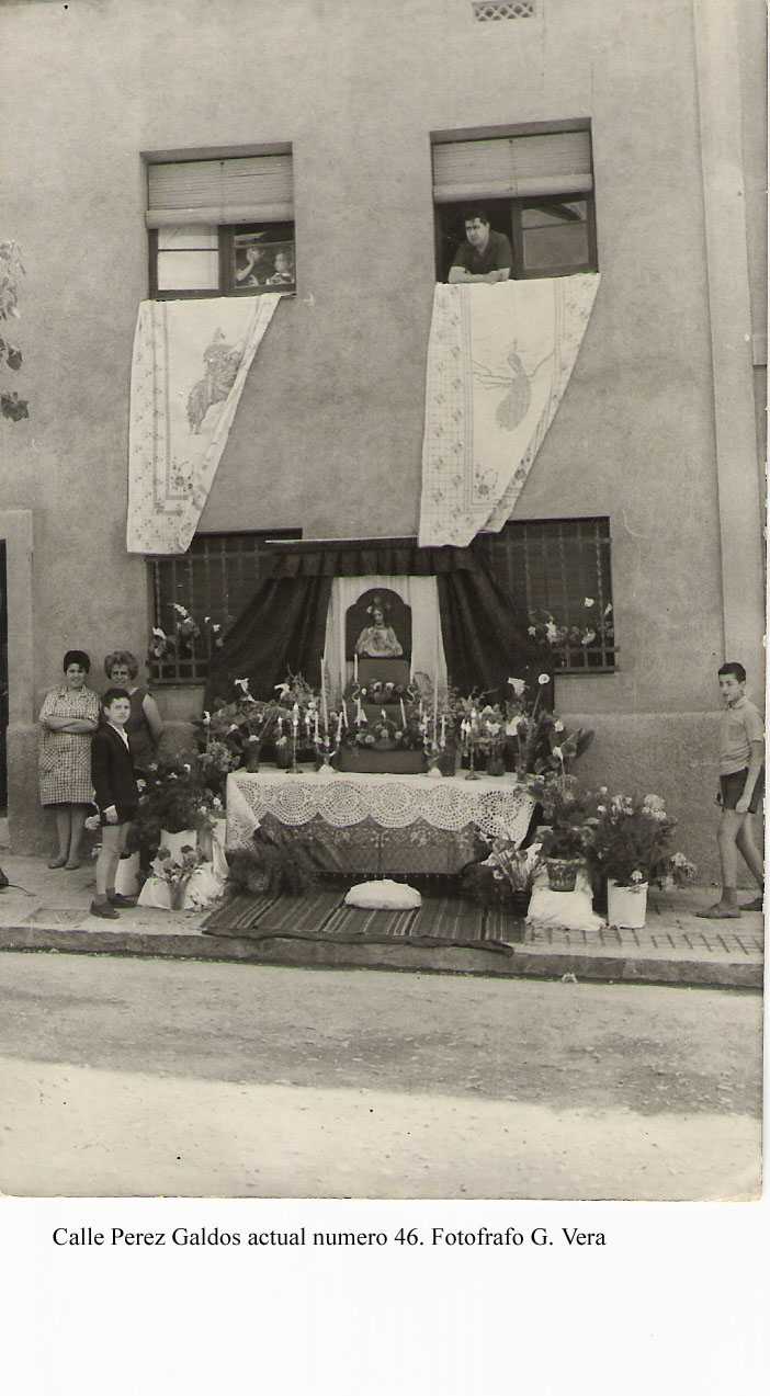 1970.  Carrer Pérez Galdós. Fons: Miquel Martínez