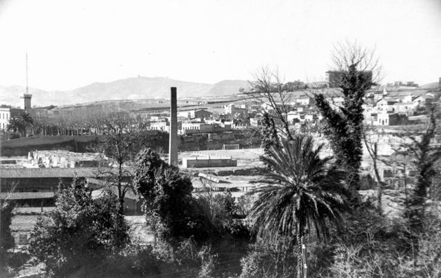 1952 Vista general des de Torre Hospital