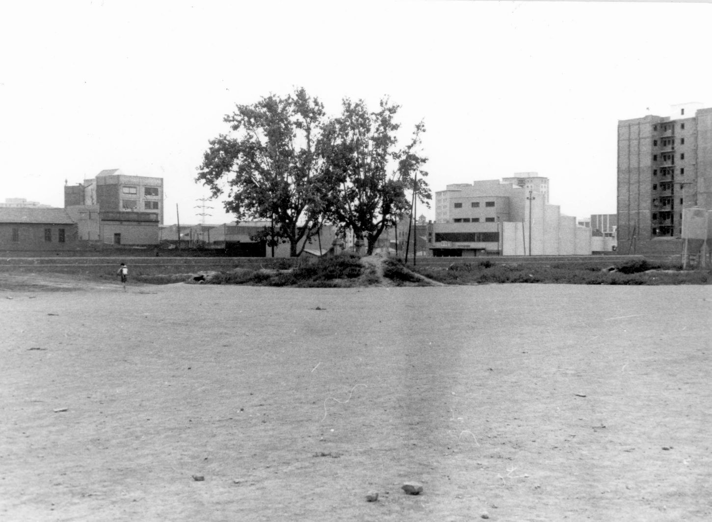1969 Terrenys on hi havia Torre Hospital