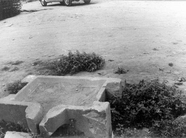 1969 Pedra de mola o de premsa de la Torre Hospital