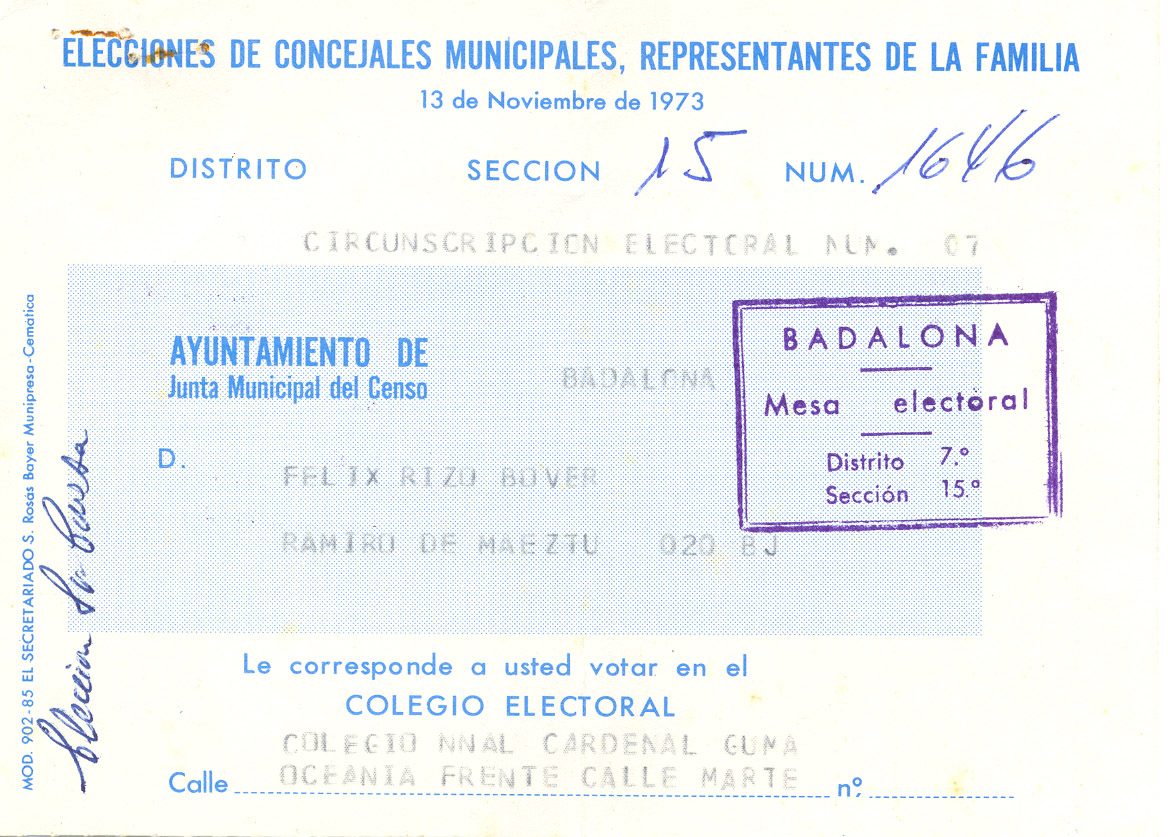 1973 eleccions municipals