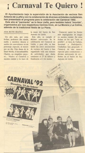 1992 Carnaval