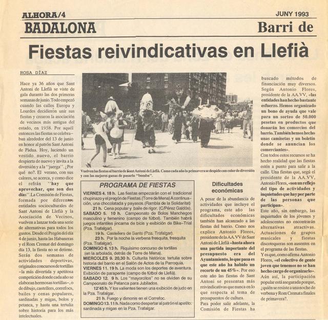 1993 Festes Populars Llefià