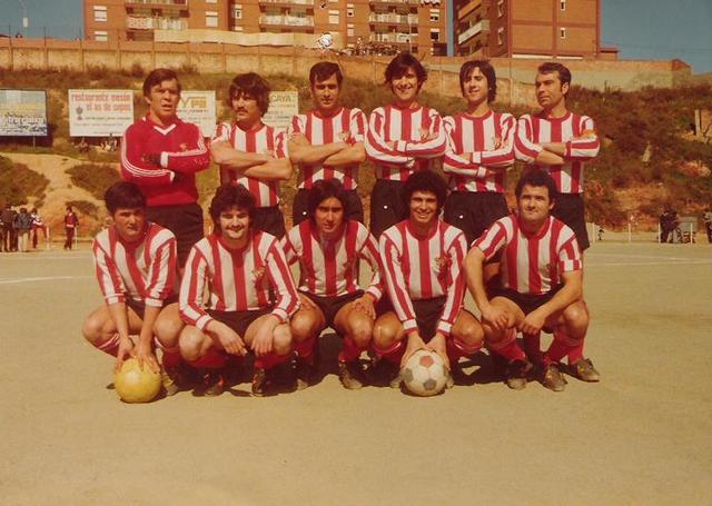 1982. Equip de futbol. Fons: Miguel Pietro