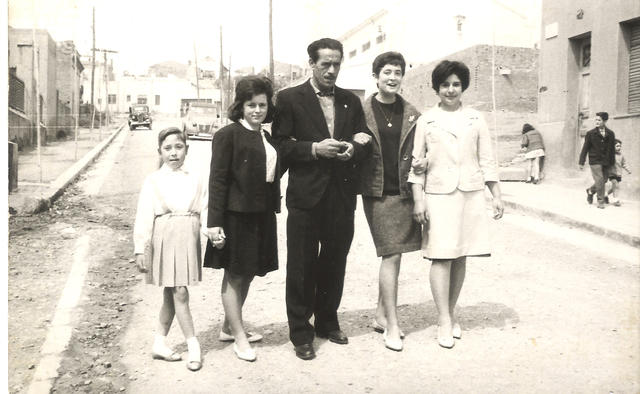 1963. Familia Esteban. Fons: Pepita Esteban Coca
