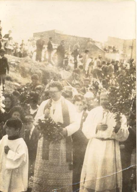 1962 Processó de Rams a la parròquia