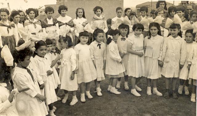 1955 Nenes del col·legi nacional.
