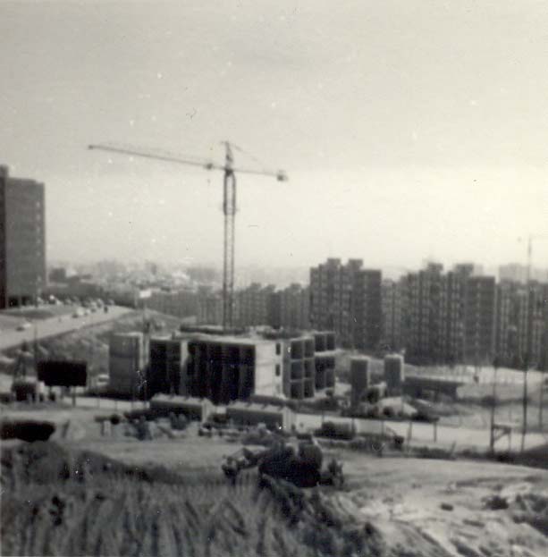 1973.  Vista General de Llefià.  Fons: família Ferreres