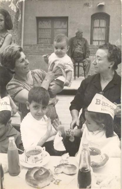 1964.  Festes de Sant Antoni.  Fons: Teresa Bertrán Royo