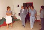 1985.  Visita President Pujol a AV Sant Antoni de Llefià. Fons: Teresa Castan
